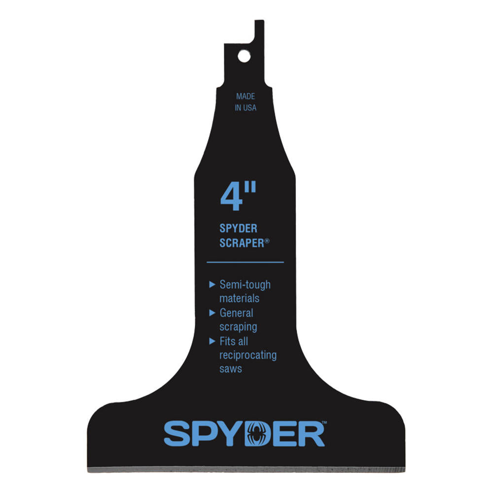 Spyder 4" Reciprocating Saw Scraper