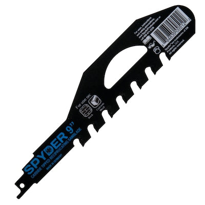 Spyder Masonry Carbide Tooth 9-in 2 Tpi Demolition Reciprocating Saw Blade