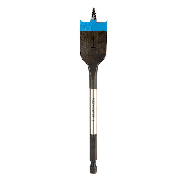 Spyder 1-in x 6-in Woodboring Spade Drill Bit