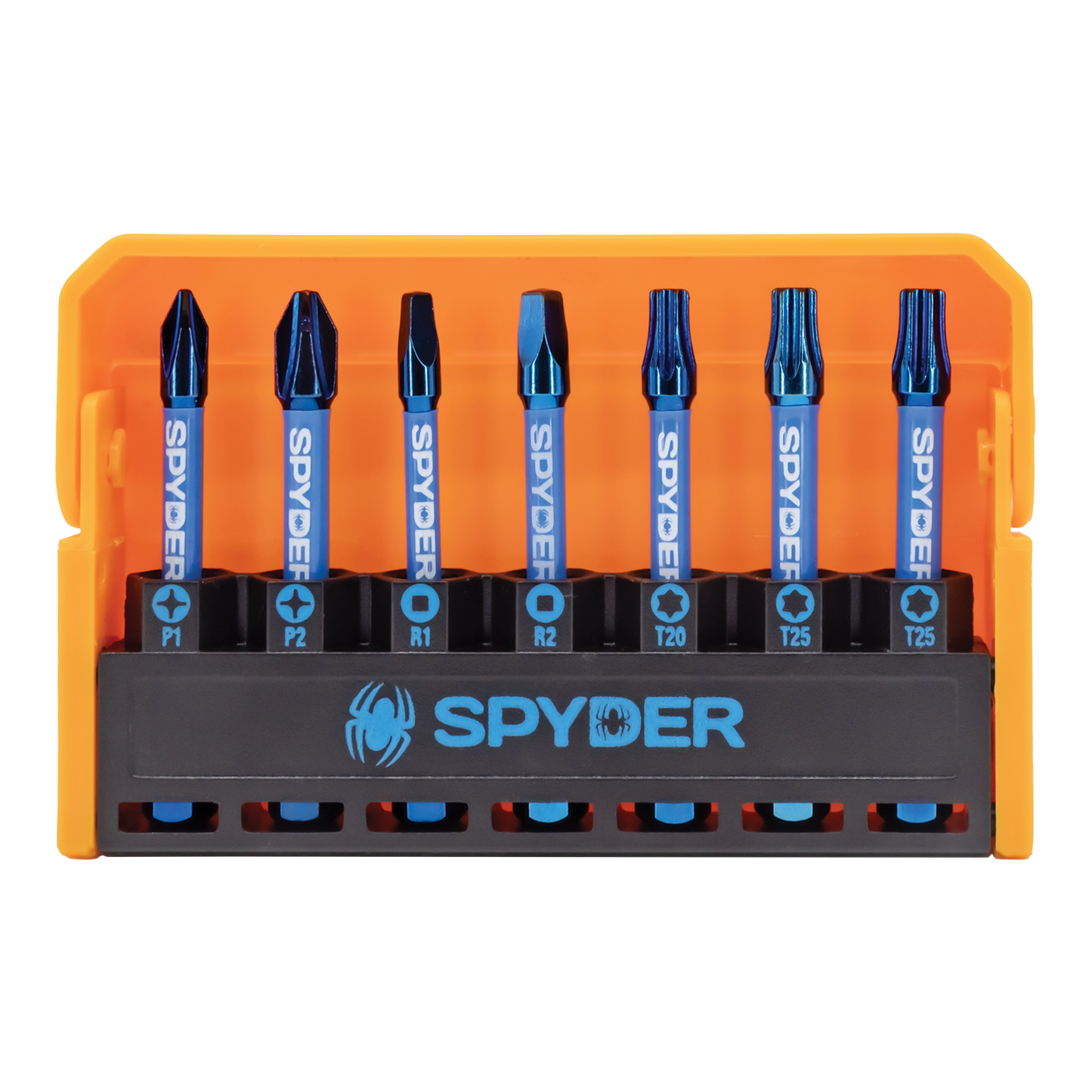 Spyder Mach-Blue 1/4-in x 2-in Impact Driver Bit (7-Piece)