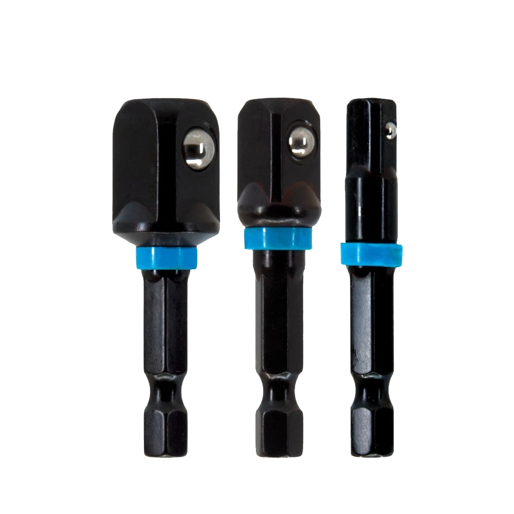 SPY 3-Piece 1/4-in Socket Adapter Set