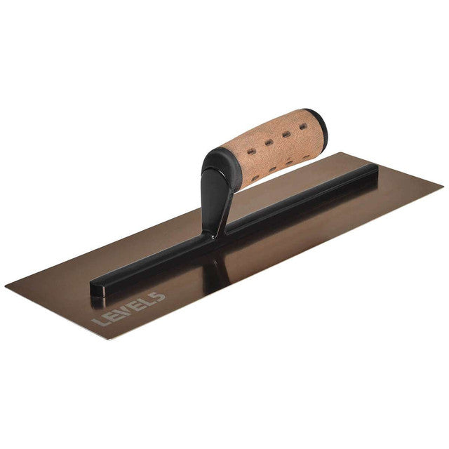 14" Flat Stainless Steel Finishing Trowel