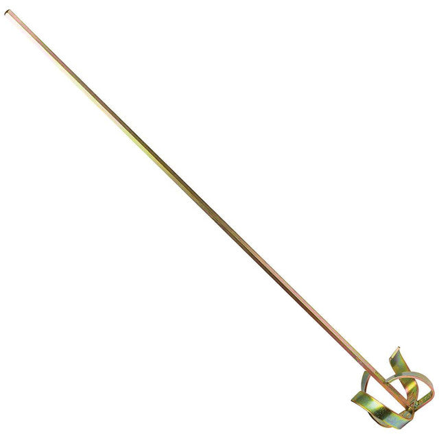 28" Pro Mixing Paddle, 4" Head, Plated Steel