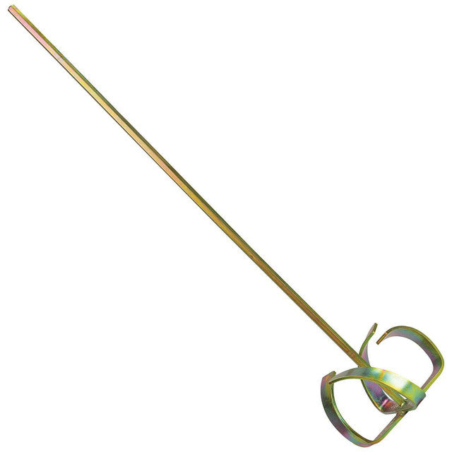 32" Pro Mixing Paddle, 7" Head, Plated Steel