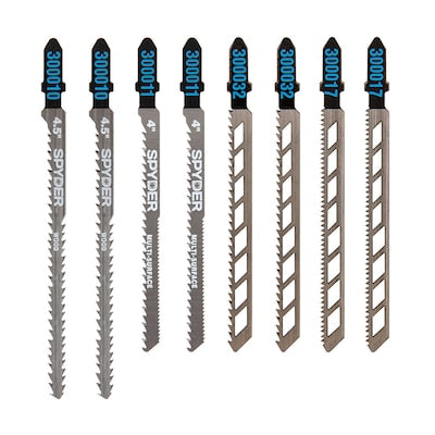 Spyder Set T-shank Chrome/Vanadium Blade Set (8-Pack)