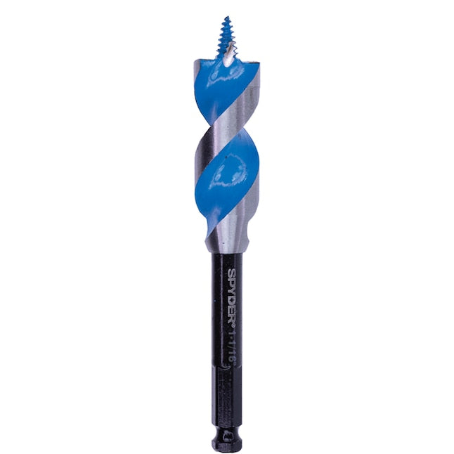 Spyder Stinger 1-1/16-in x 6-1/2-in Woodboring Auger Drill Bit
