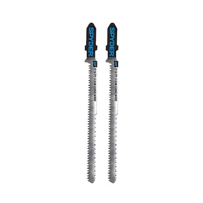 Spyder 4-in 10 Tpi T-shank Chrome/Vanadium Blade Set (2-Pack)