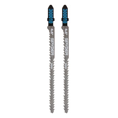 Spyder Double-Sided 4-1/2-in 10 Tpi T-shank Chrome/Vanadium Blade Set (2-Pack)