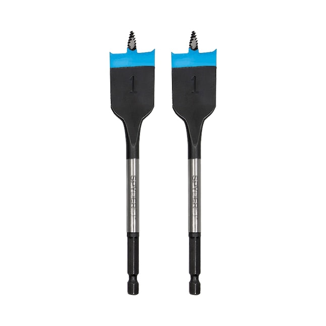 Spyder Stinger 2-Piece 1-in x 6-in Woodboring Spade Drill Bit Set