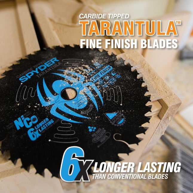 Spyder Ultra Fine 12-in 100-Tooth Fine Finish Tungsten Carbide-tipped Steel Circular Saw Blade