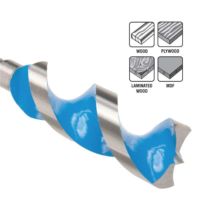 Spyder Stinger 1-in x 6-1/2-in Woodboring Power Bit Drill Bit
