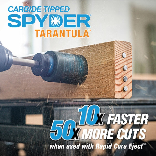 Spyder Tarantula 2-5/8-in Carbide-tipped Non-arbored Hole Saw