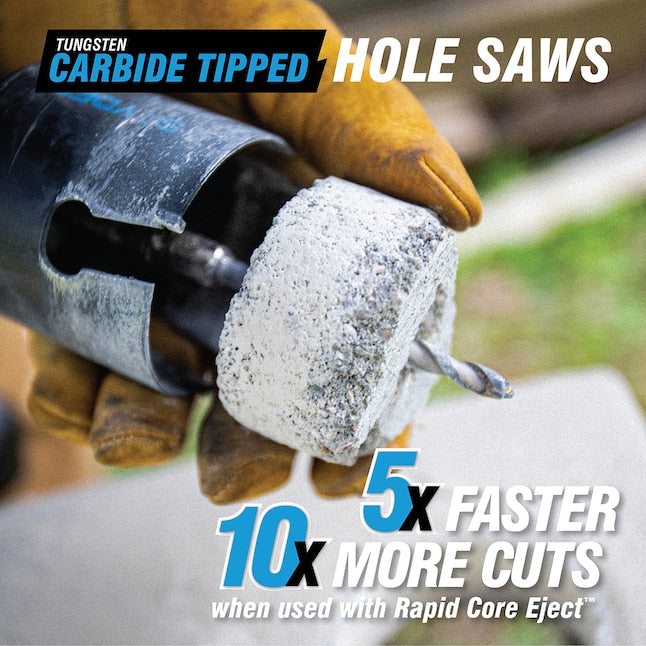 Spyder 4-in Carbide-tipped Non-arbored Hole Saw