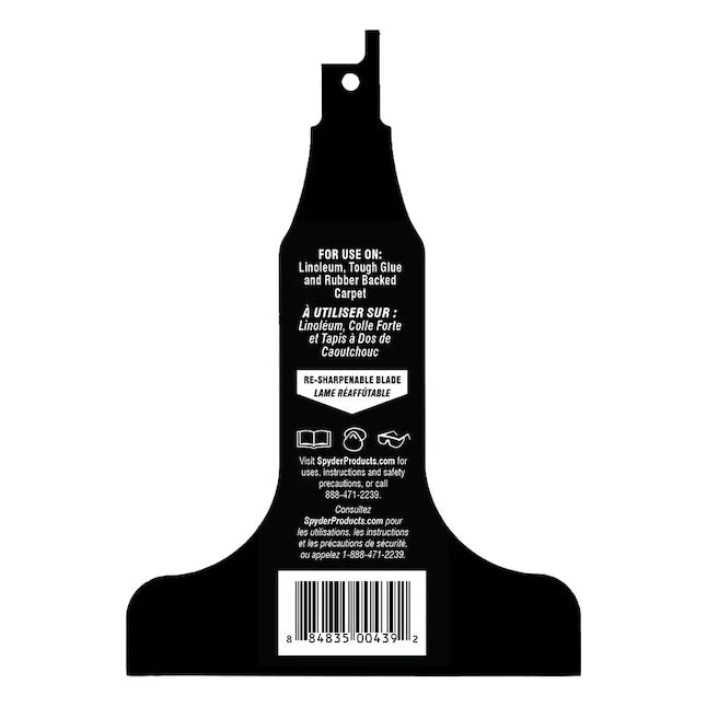 Spyder 4" Reciprocating Saw Scraper