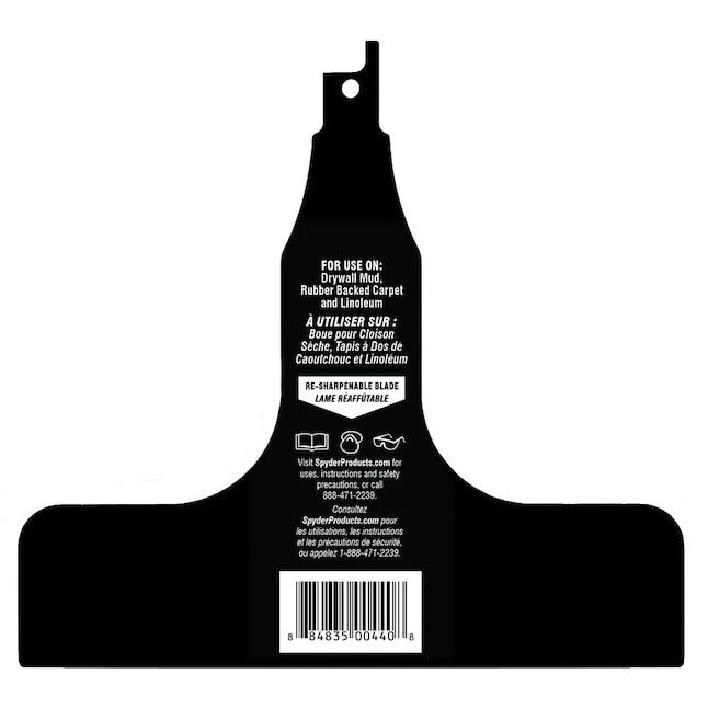 Spyder 321 Reciprocating Saw Scraper Attachment, 6 In.