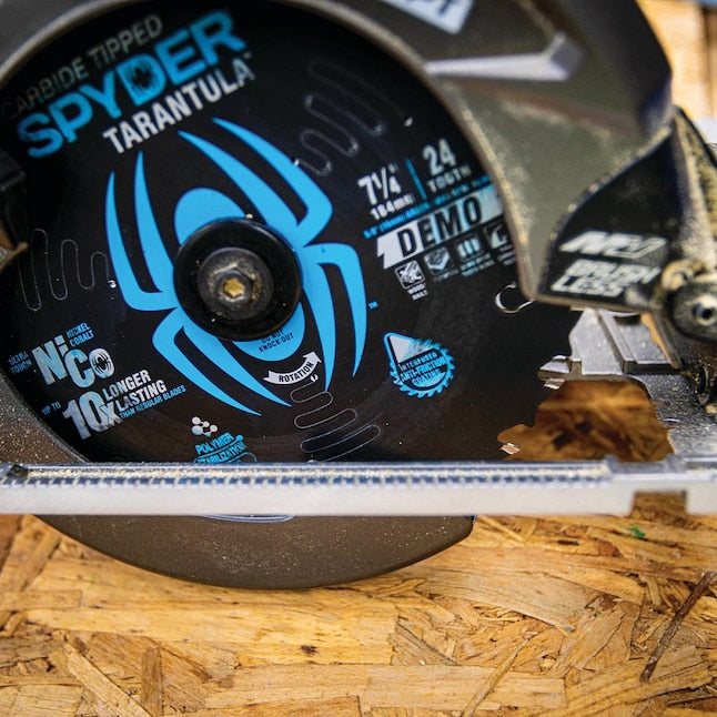 Spyder Fast Framing 5-1/2-in 18-Tooth Rough Finish Tungsten Carbide-tipped Steel Circular Saw Blade