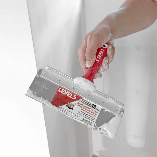 10" Stainless Steel Offset Taping Knife - Flex Blade