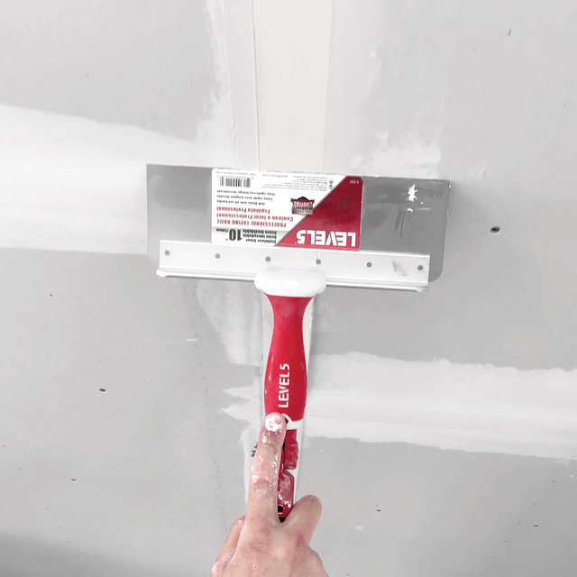 10" Stainless Steel Offset Taping Knife - Flex Blade