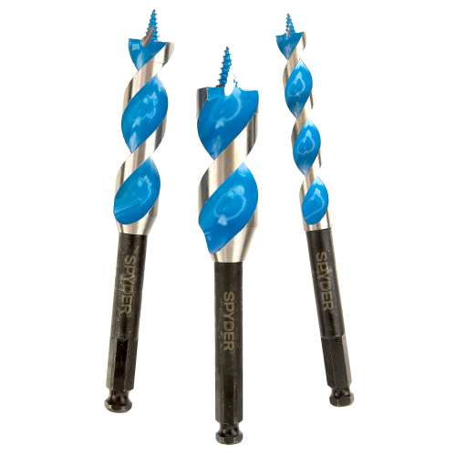 Spyder Stinger 3-Piece x 6-1/2-in Woodboring Power Spade Drill Bit Set