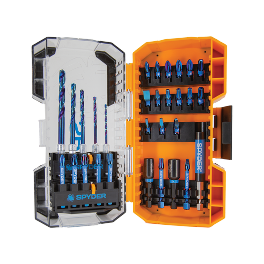 Spyder Mach-Blue 1/4-in x Impact Driver Bit (30-Piece)