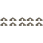 Pyramid Cutting Blades, 10 Pack