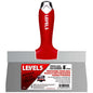 8" Stainless Steel Taping Knife w/ Soft Grip Handle