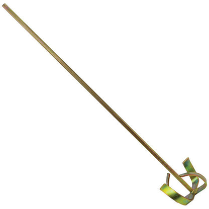 32" Pro Mixing Paddle, 5" Head, Plated Steel