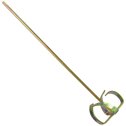 32" Pro Mixing Paddle, 7" Head, Plated Steel