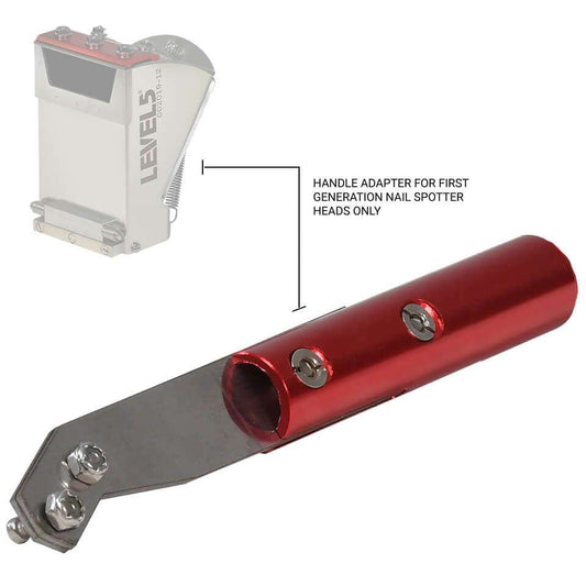 Extendable Handle w/ Corner Roller/Nail Spotter Adapter, 31" - 50"