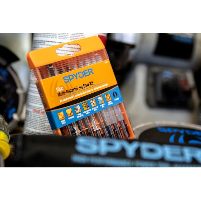 Spyder Set T-shank Chrome/Vanadium Blade Set (10-Pack)