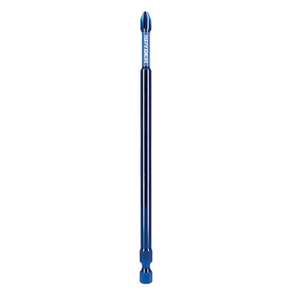 Spyder Mach-Blue PH2 1/4-in x 6-in Phillips Impact Driver Bit