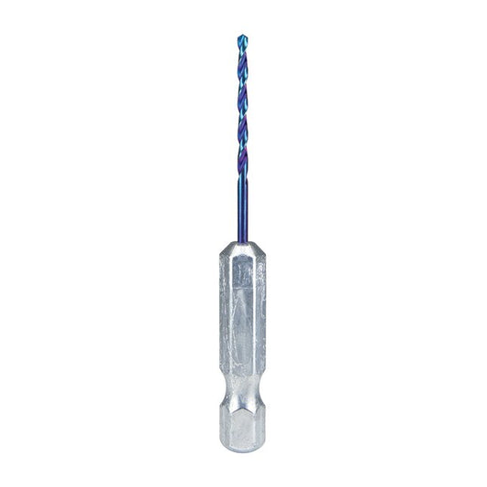 5/64 Mach-Blue Hex Shank Drill Bit