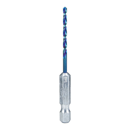 3/32 Mach-Blue Hex Shank Drill Bit