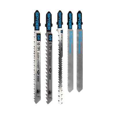 Spyder Set T-shank Bi-metal Blade Set (5-Pack)