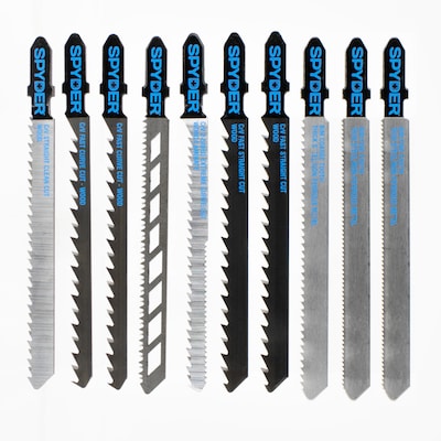 Spyder Set T-shank Chrome/Vanadium Blade Set (10-Pack)